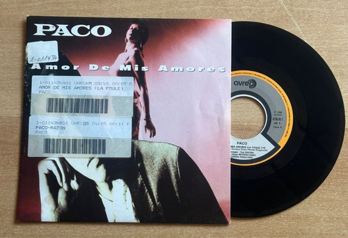 Vinyl single paco amor de - paco,