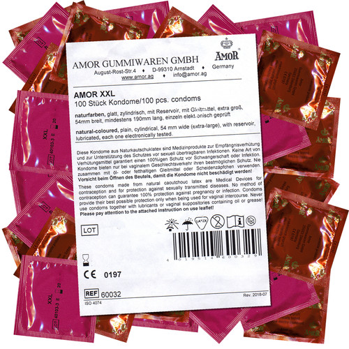 Amor xxl kondome 1000 - xxl, 3–1000